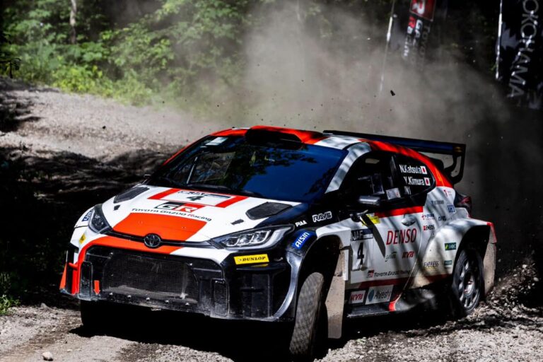 A Toyota jó úton halad a Rally2-es autóval, hétvégén komoly eredményt értek el vele