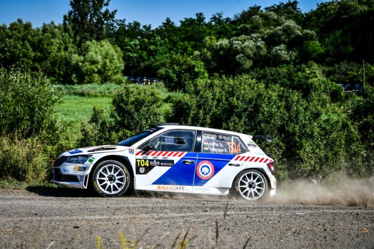 Matics Mihály tesztelt leggyorsabban, Hoffer Zsolt Rally2-es Skodát próbált ki Egerben