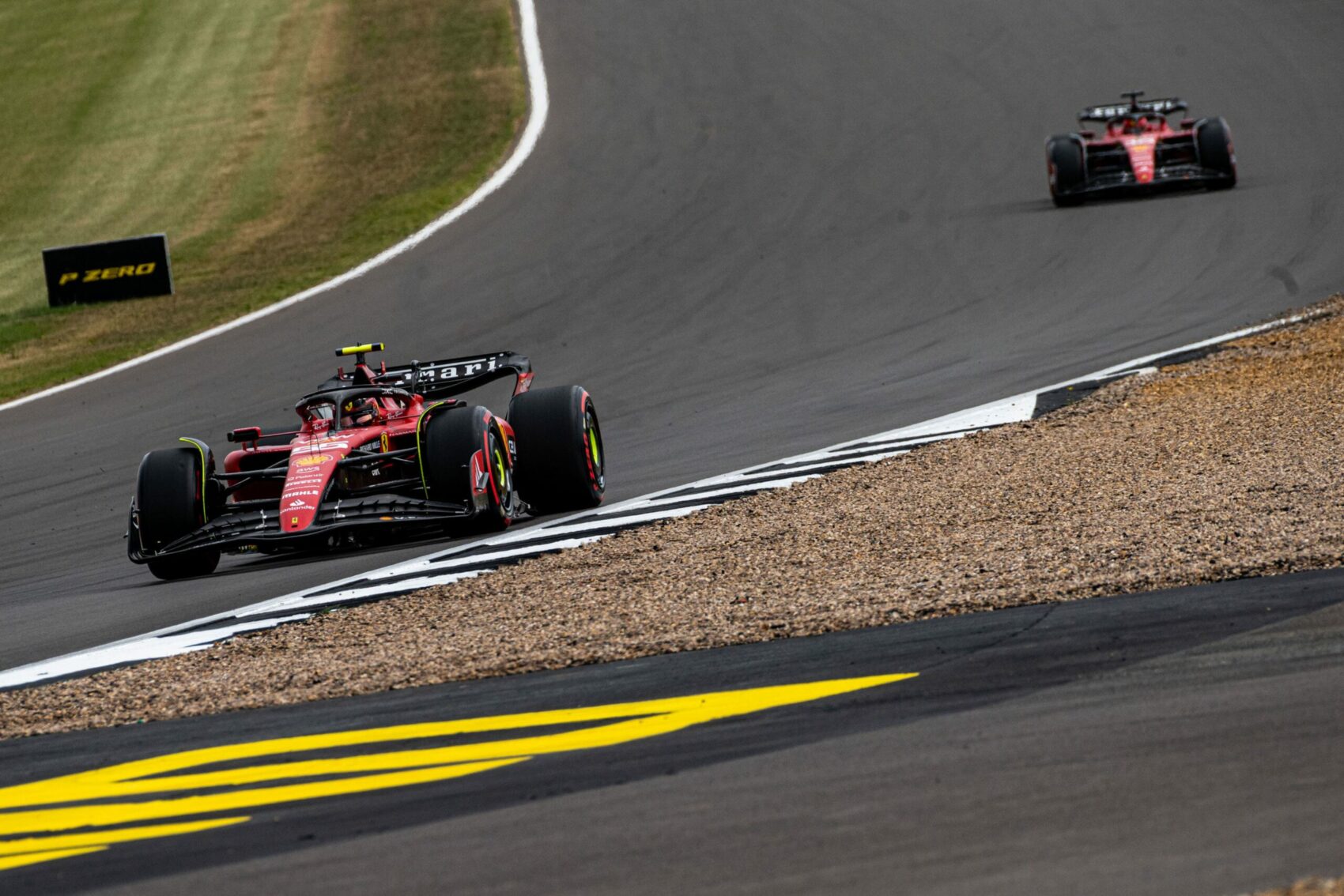 Forma-1, Carlos Sainz, Charles Leclerc, Ferrari, Brit Nagydíj 2023, futam