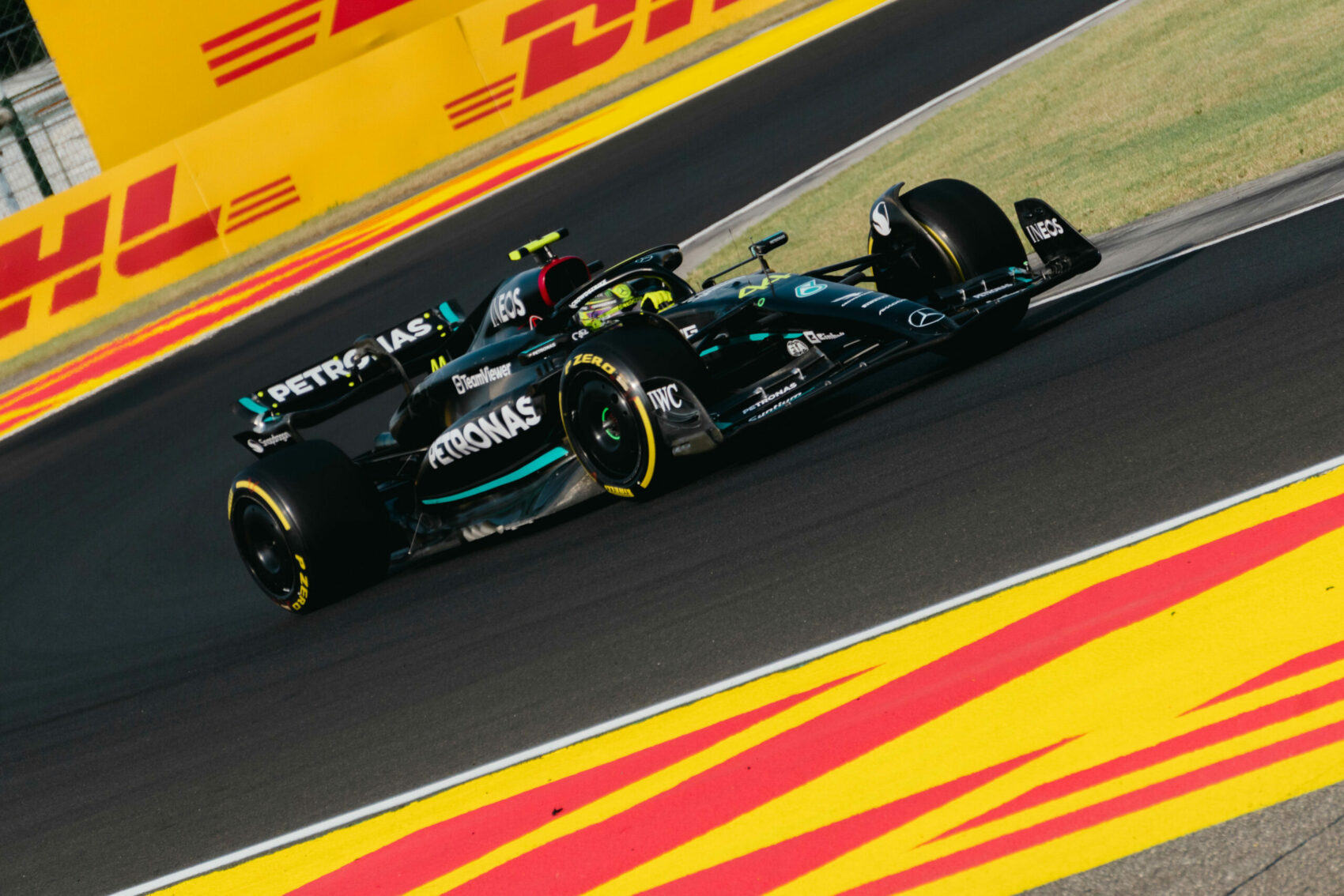 Forma-1, Lewis Hamilton, Mercedes, Magyar Nagydíj 2023, péntek