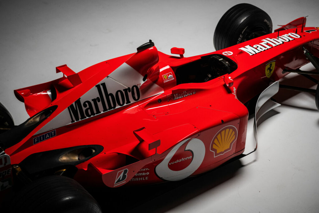 Ferrari F2001b, Michael Schumacher