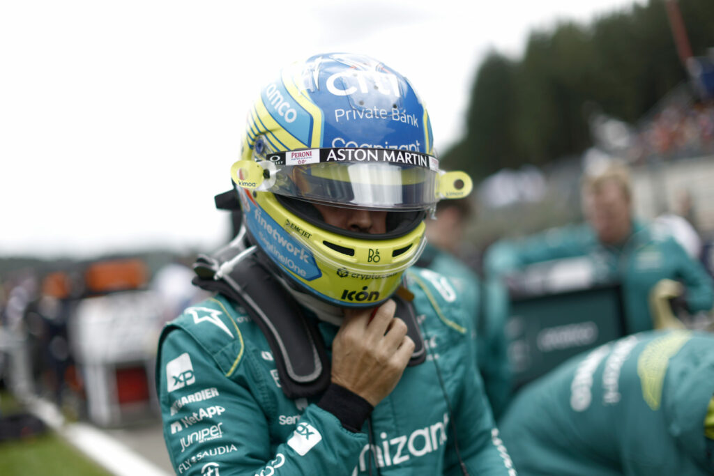 Fernando Alonso, Aston Martin, Belga Nagydíj