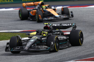 Lewis Hamilton, Mercedes, Lando Norris, McLaren, Osztrák Nagydíj