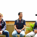 Max Verstappen, Daniel Ricciardo, Sergio Pérez, Red Bull, Brit Nagydíj