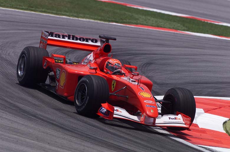 Michael Schumacher, Ferrari, Maláj Nagydíj, 2001