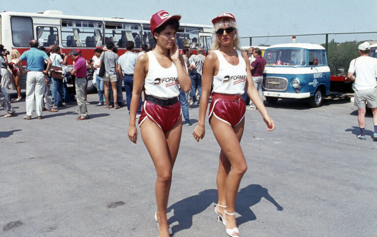 rajtrácslányok, Magyar Nagydíj, 1986