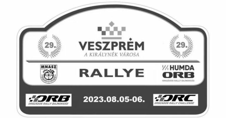 Hivatalos közlemény – Tragikus baleset a Veszprém Rallyn
