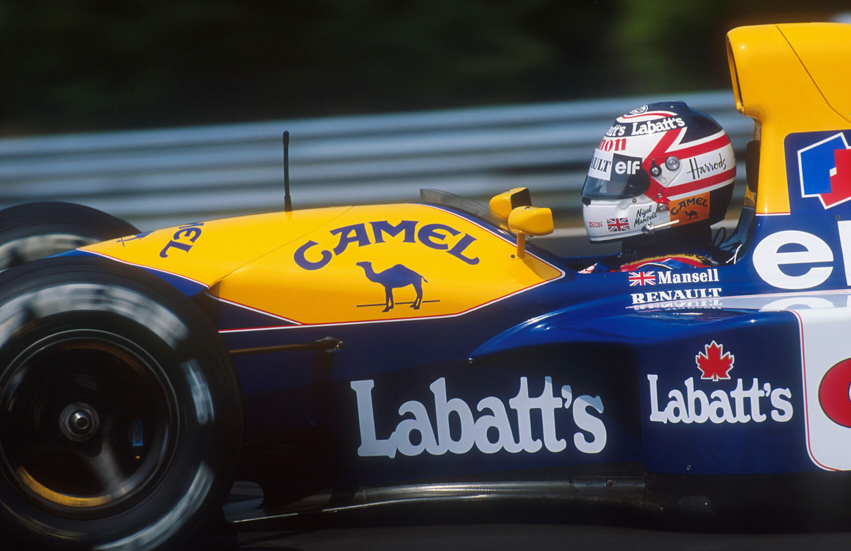 Nigel Mansell, Williams, Magyar Nagydíj