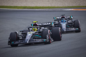 Lewis Hamilton, George Russell, Mercedes, Holland Nagydíj