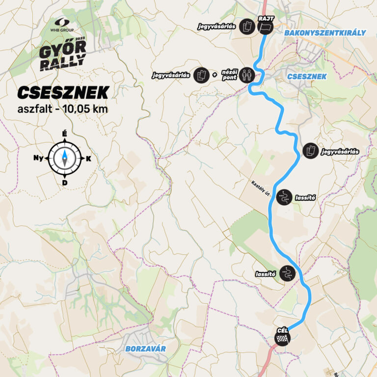 Elérhetők a Győr Rally térképei