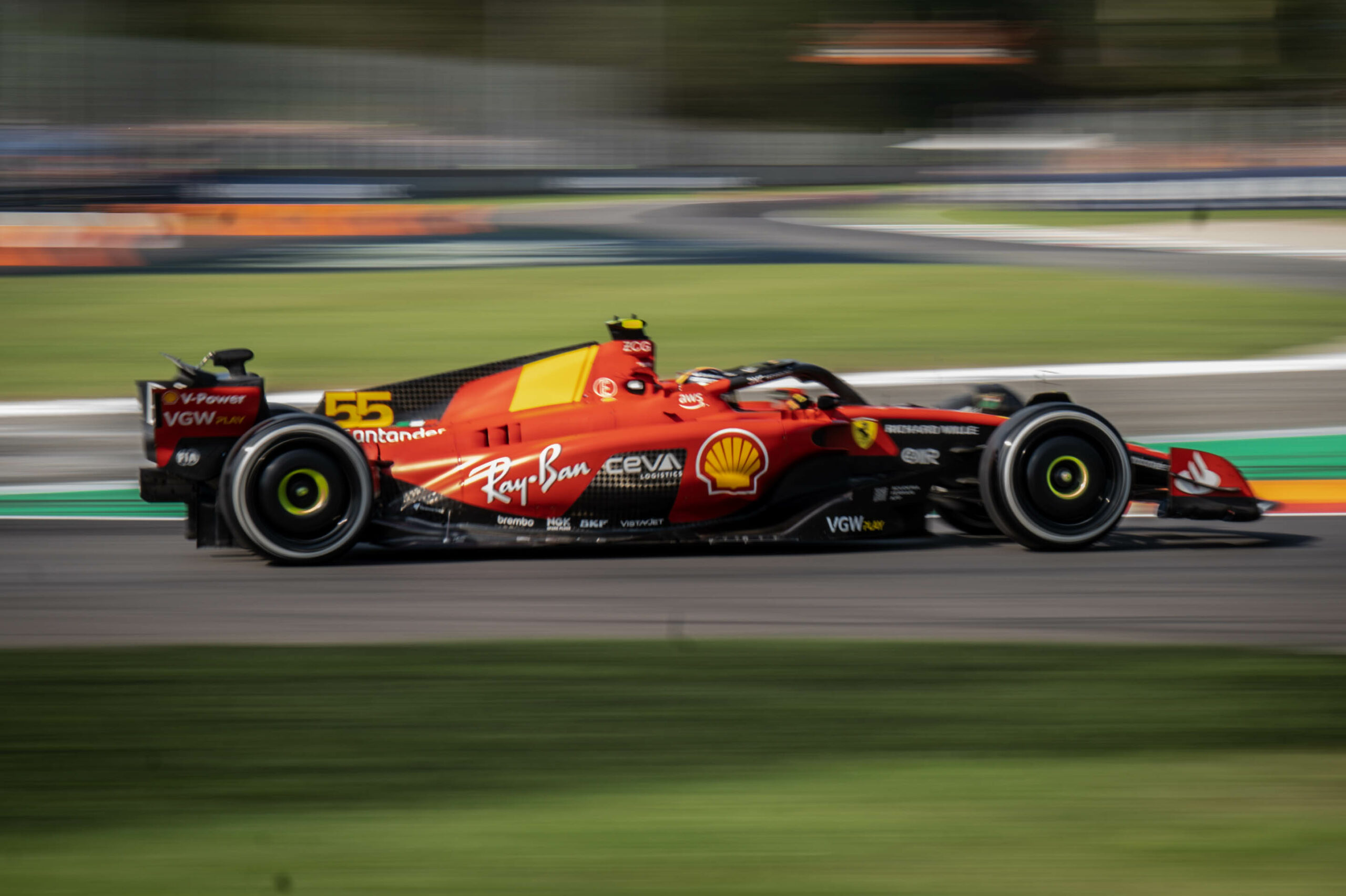 Carlos Sainz, Ferrari, Olasz Nagydíj