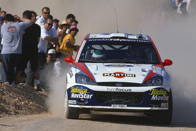 Már McRae sem hitt benne, de mégis mesterhármast ért el a 2002-es Akropolisz Rallyn