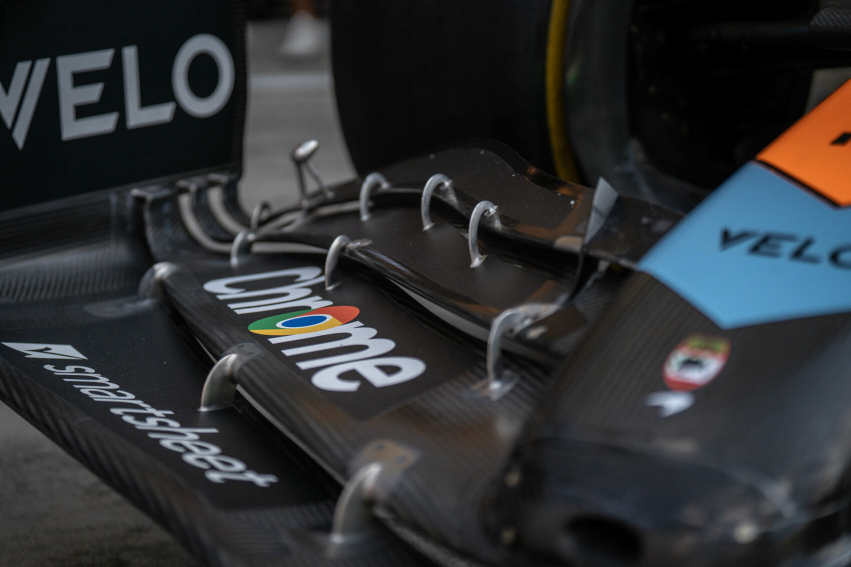 Forma-1, McLaren, első szárny, Olasz Nagydíj 2023, péntek