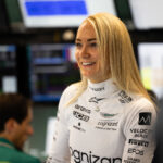 Jessica Hawkins, Aston Martin, teszt, Hungaroring, AMR21