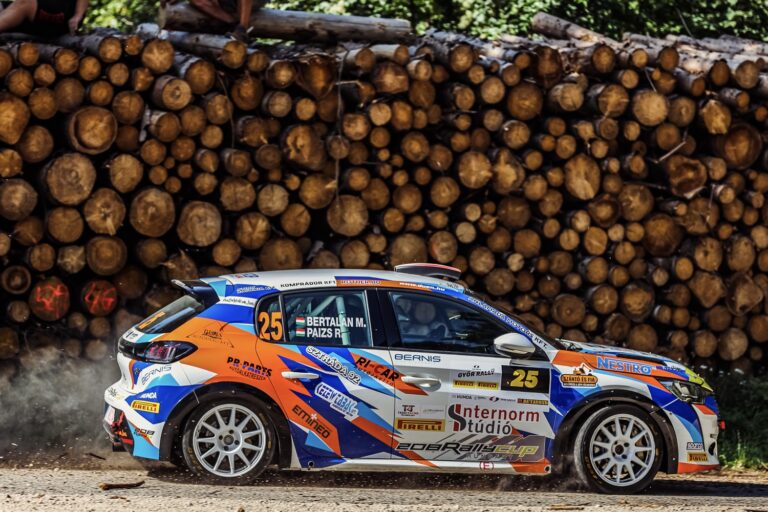 Bertalan Márton győzött a WHB Győr Rallyn és visszavette a vezetést a Peugeot Kupában