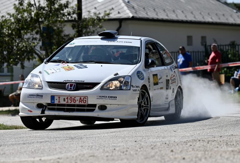 Péter Pál izgalmas hajrában nyert a WHB Győr Rally ORB3-as mezőnyében