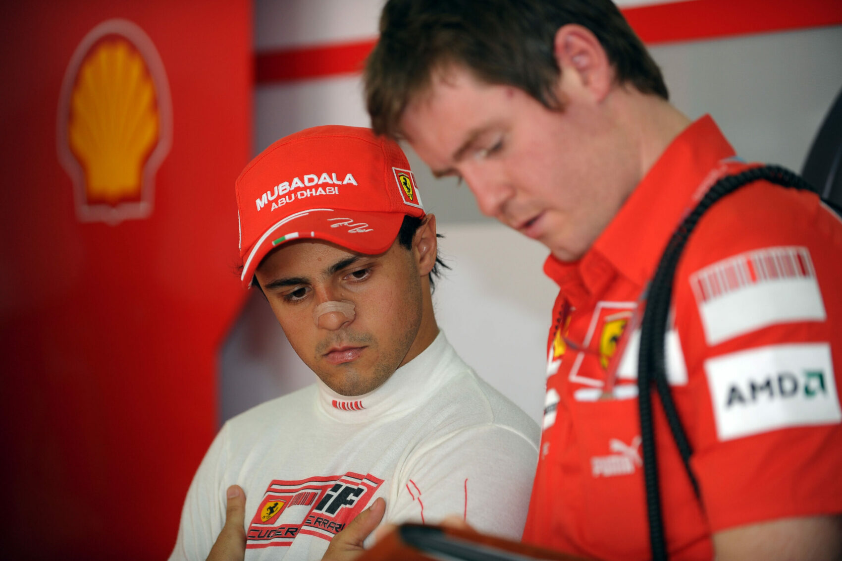 Felipe Massa, Ferrari, Rob Smedley, 2008