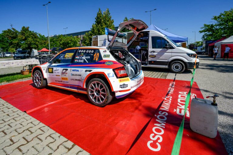 Csomós Mixi kezdett legjobb formában a WHB Győr Rallyn
