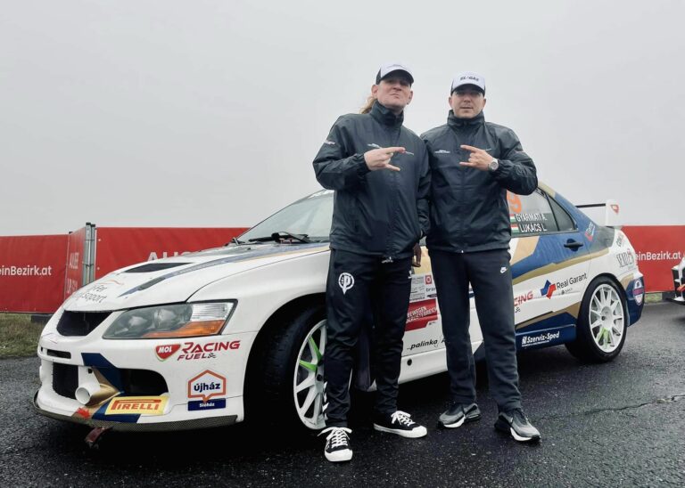 Kiváló eredménnyel debütált a rallysportban Lukács László, a Tankcsapda énekese Gyarmati Ariel navigátoraként
