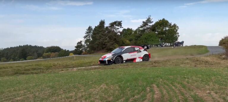 Csehországban tesztelt a Toyota csapata a Közép-Európa Rally előtt (videó)