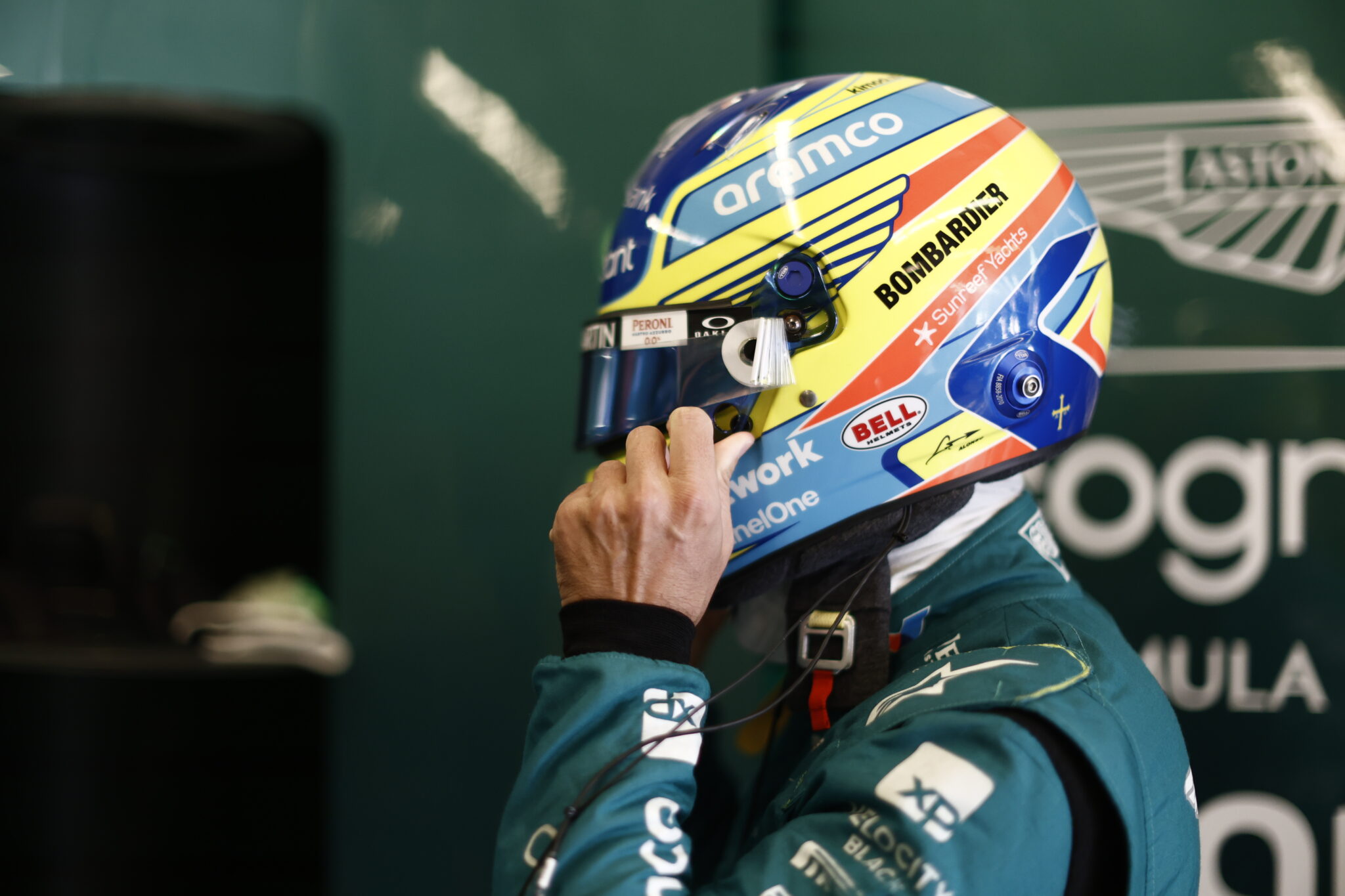 Fernando Alonso, Aston Martin, USA Nagydíj