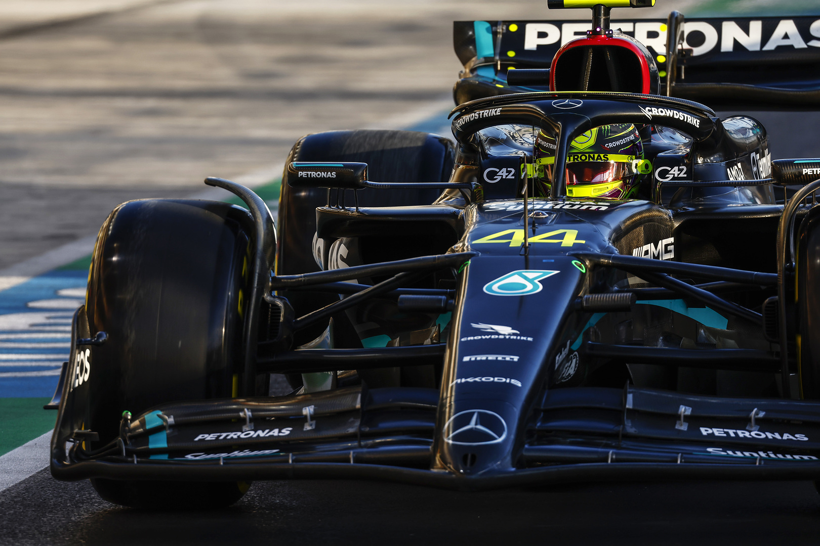 Lewis Hamilton, Mercedes, Katari Nagydíj