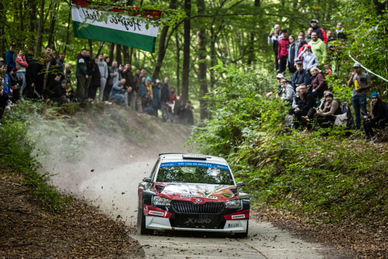 Minden energiáját mozgósította Vincze Ferenc a Rally Hungaryn