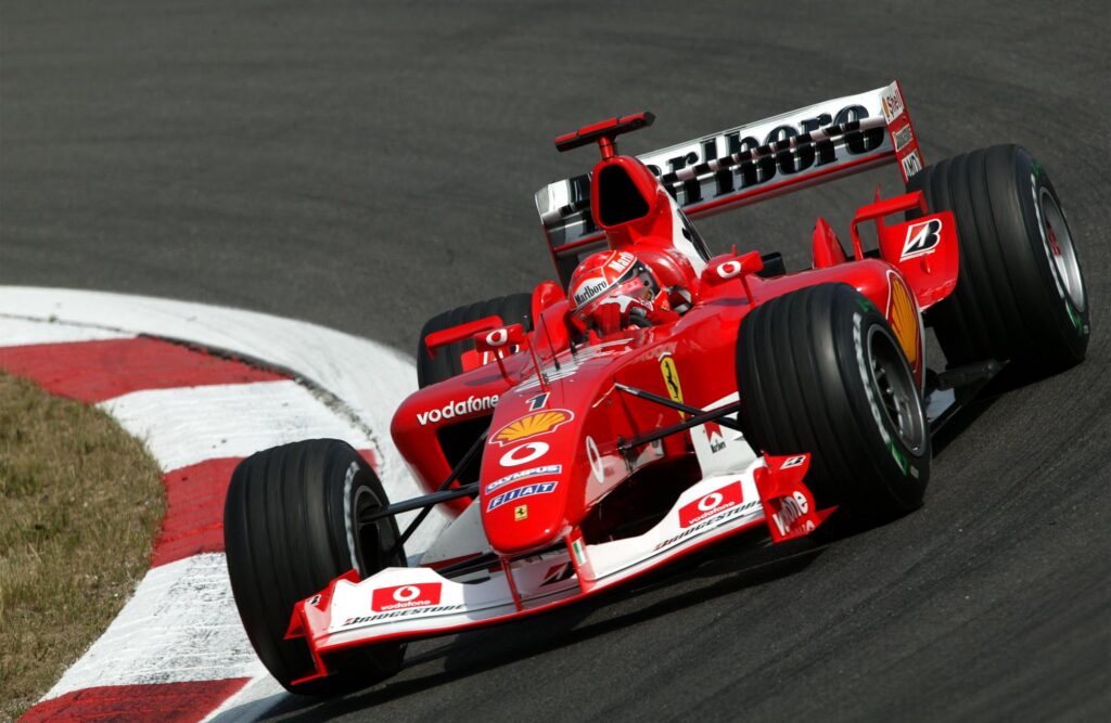Michael Schumacher, Ferrari, Európa Nagydíj, 2003