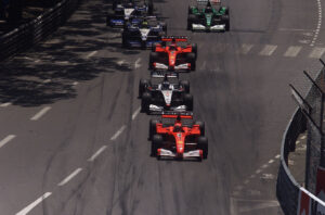 Michael Schumacher, Mika Häkkinen, Rubens Barrichello, Ferrari, McLaren, Monacói Nagydíj, 2001