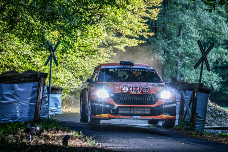 Csomós és Vincze után továbbra is Velenczei Ádám a harmadik a Rally Hungary ORB mezőnyében