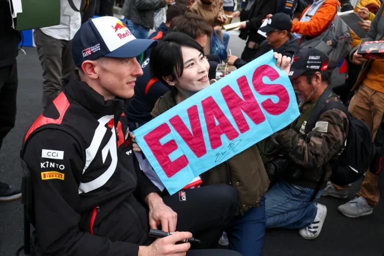A Toyota főnöke szeretné, ha Evans befejezné a tavaly megkezdett munkát