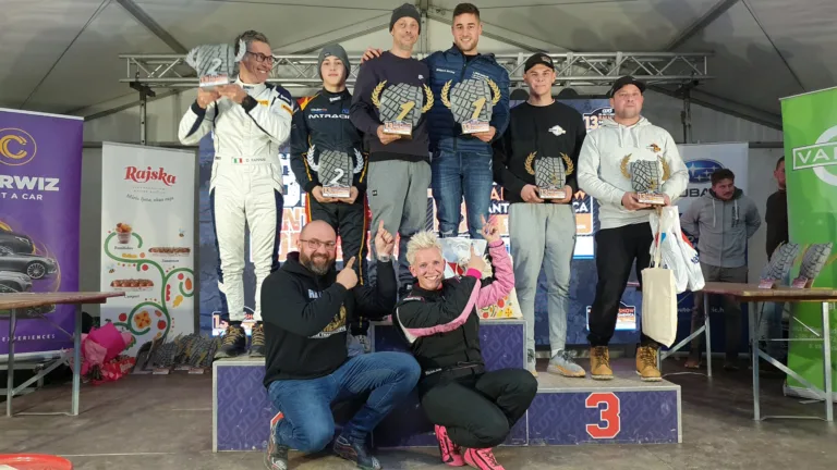 László Martin győzelemmel debütált új autójával a Rally Show Santa Domenica versenyen