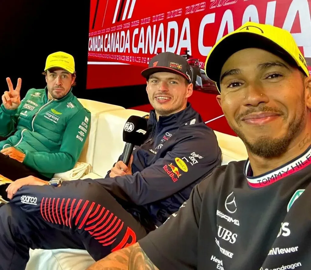 Hamilton, Verstappen, Alonso