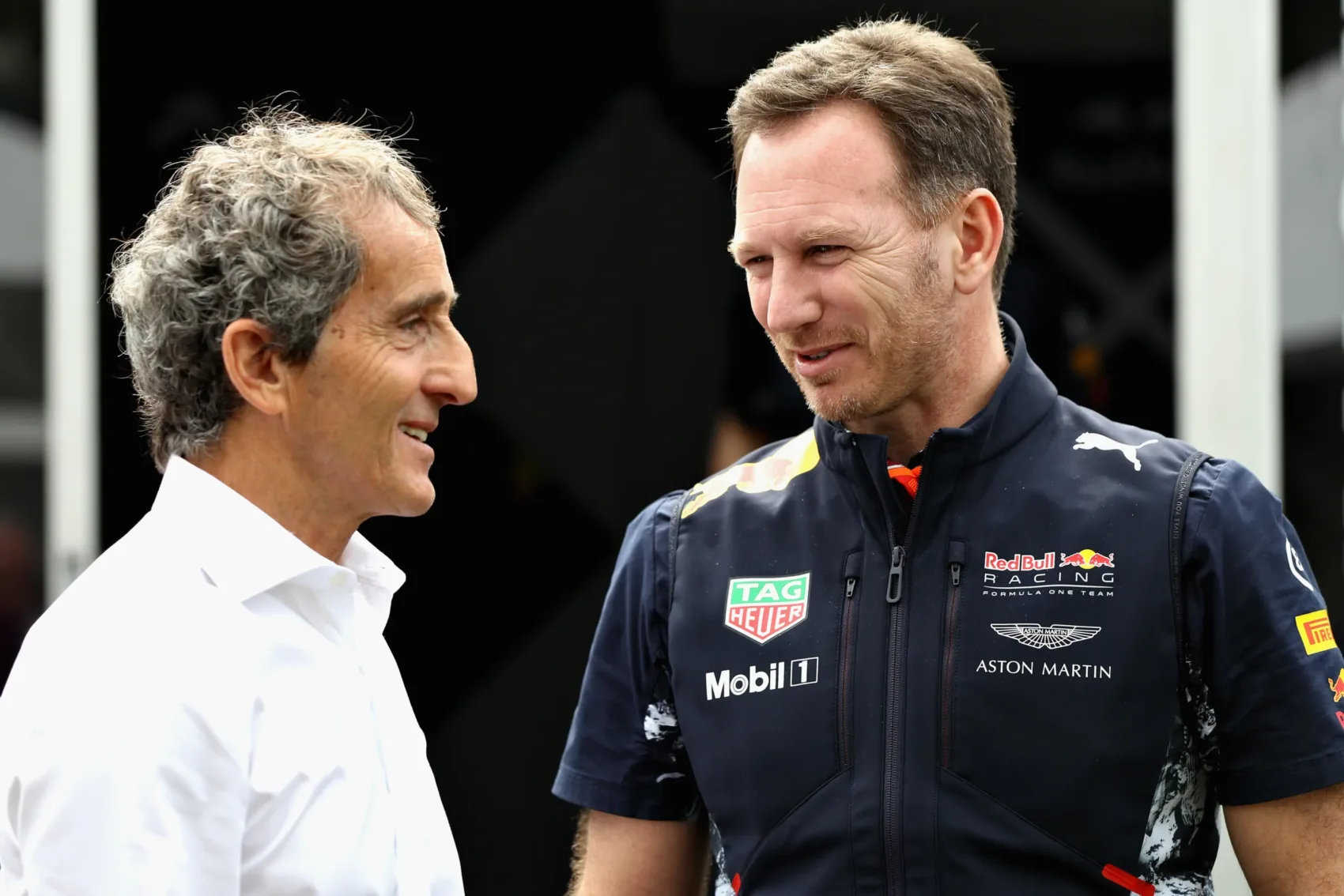 Alain Prost, Christian Horner, Red Bull