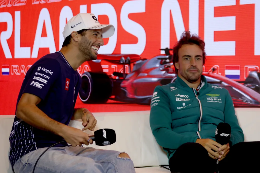 Daniel Ricciardo, Fernando Alonso, Holland Nagydíj
