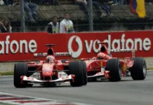Rubens Barrichello, Michael Schumacher, Ferrari, Olasz Nagydíj, 2004