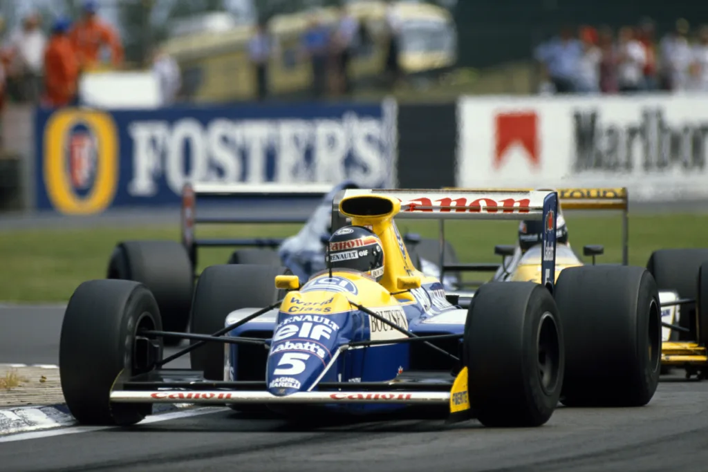 Thierry Boutsen, Williams, Brit Nagydíj, 1990