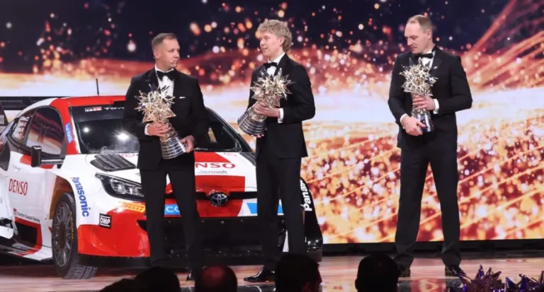 2023 Rally Világbajnokai átvették díjaikat az FIA gáláján