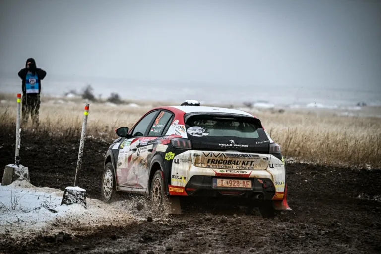 Czékmány Norbert küzdelmes versenyen, de eredményesen mutatkozott be a Rally4-es Peugeot-val