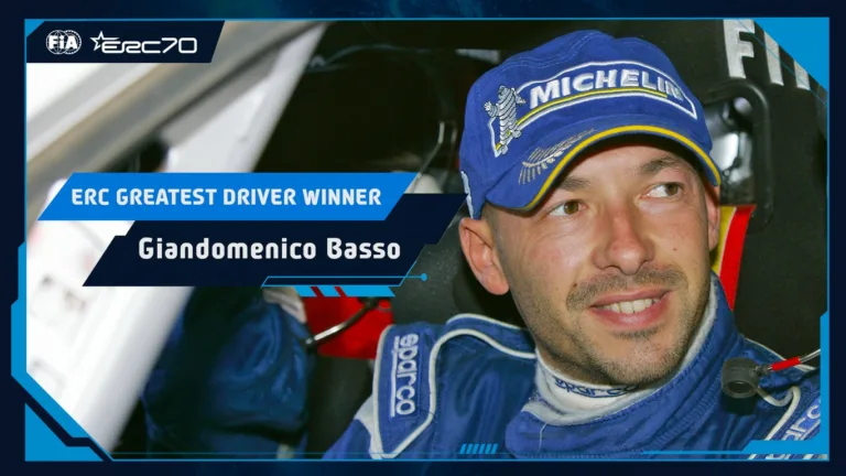 Giandomenico Basso lett minden idők legjobb ERC pilótája