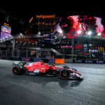 Forma-1, Carlos Sainz, Ferrari, Las Vegas-i Nagydíj 2023, péntek