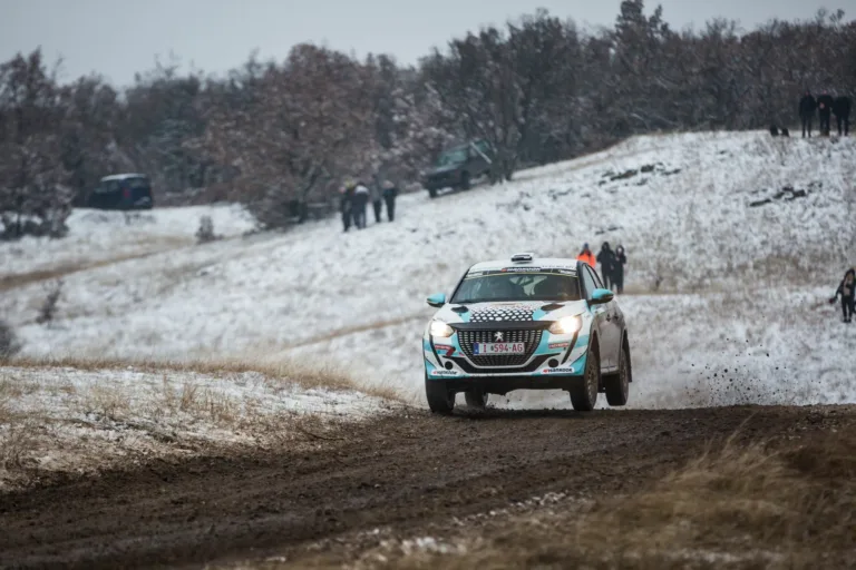 Herczig Patrik: Két tizedmásodpercen múlt a győzelem a Mikulás Rallyn