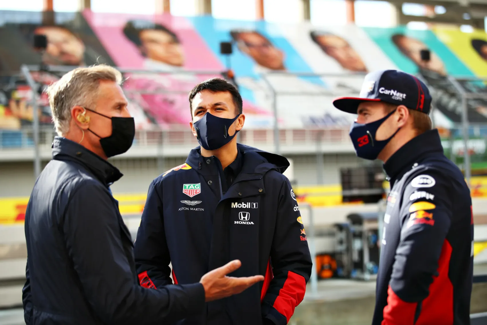Forma-1, David Coulthard, Alexander Albon, Max Verstappen, 2020 Török Nagydíj, futam