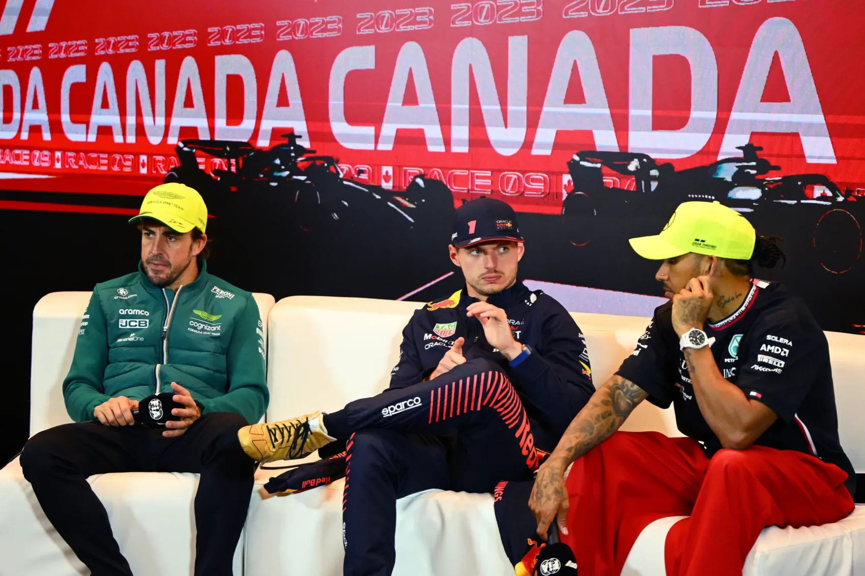 Forma-1, Fernando Alonso, Max Verstappen, Lewis Hamilton, Kanadai Nagydíj 2023, futam