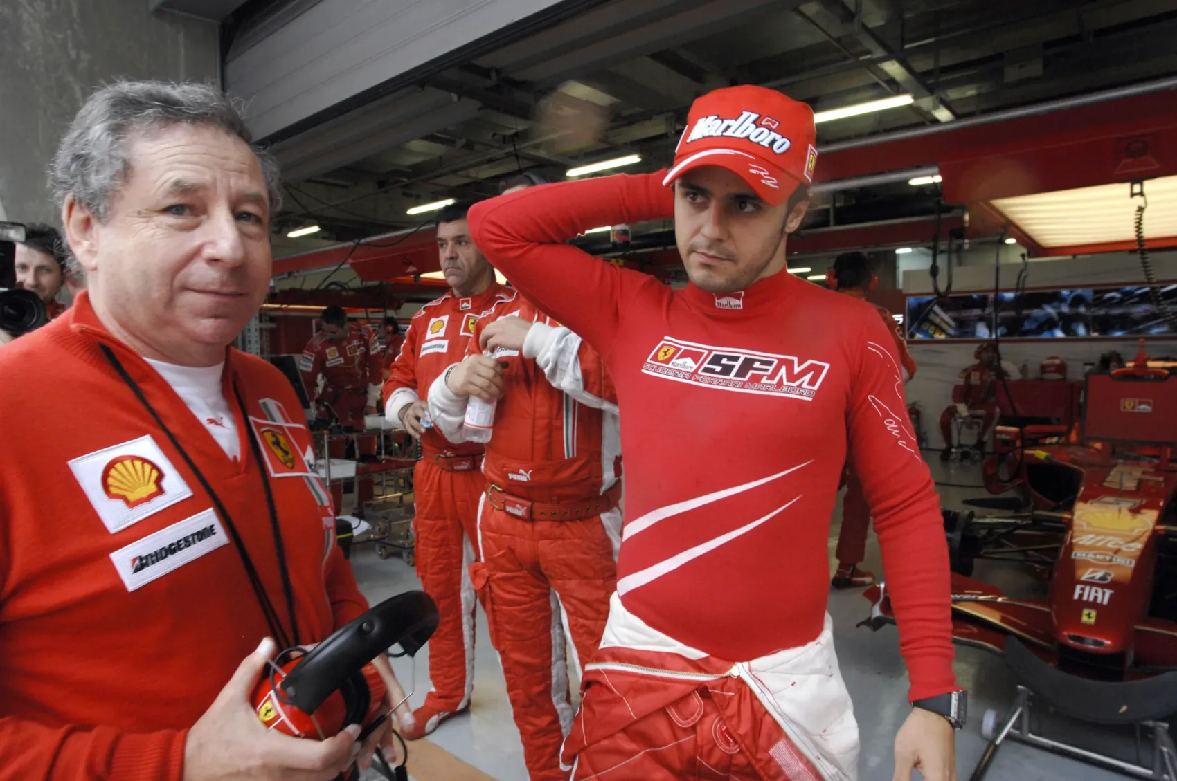 Jean Todt, Felipe Massa, Ferrari, 2007, Kínai Nagydíj