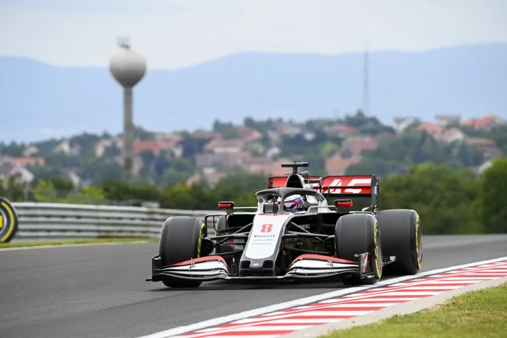 Romain Grosjean, Haas, Magyar Nagydíj, 2020