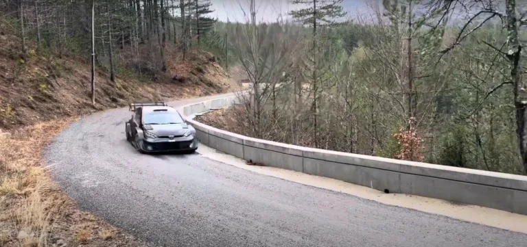 Katsuta Monte előtti tesztje szinte titokban zajlott