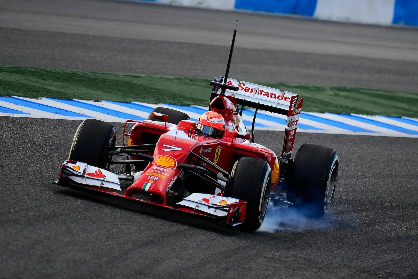 Kimi Räikkönen, Ferrari, Jerez teszt, 2014