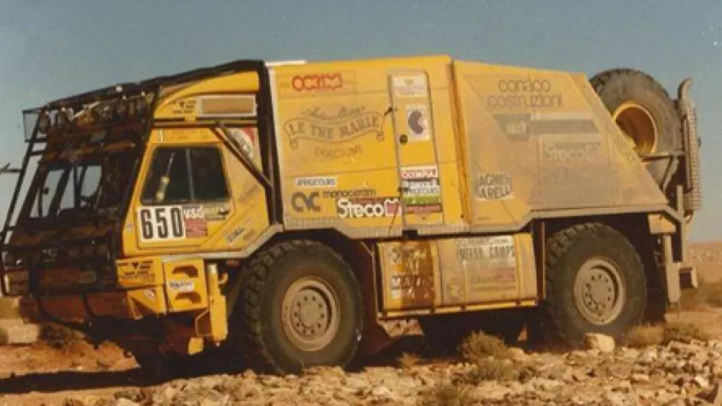 Minardi, kamion, Dakar