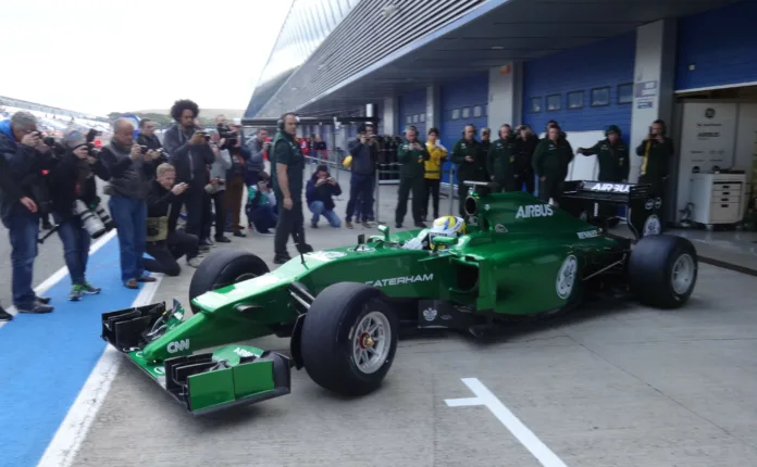 Marcus Ericsson, Caterham, 2014, teszt